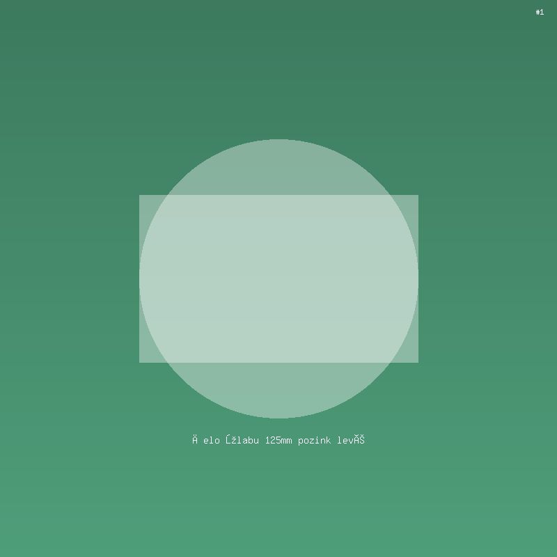 Čelo žlabu 125mm pozink levé