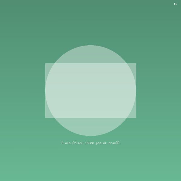 Čelo žlabu 150mm pozink pravé